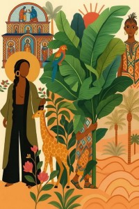 Habib Nasir, 11.7 x 16.5 Inch, Digital Print, Figurative Painting, AC-HNAS-001